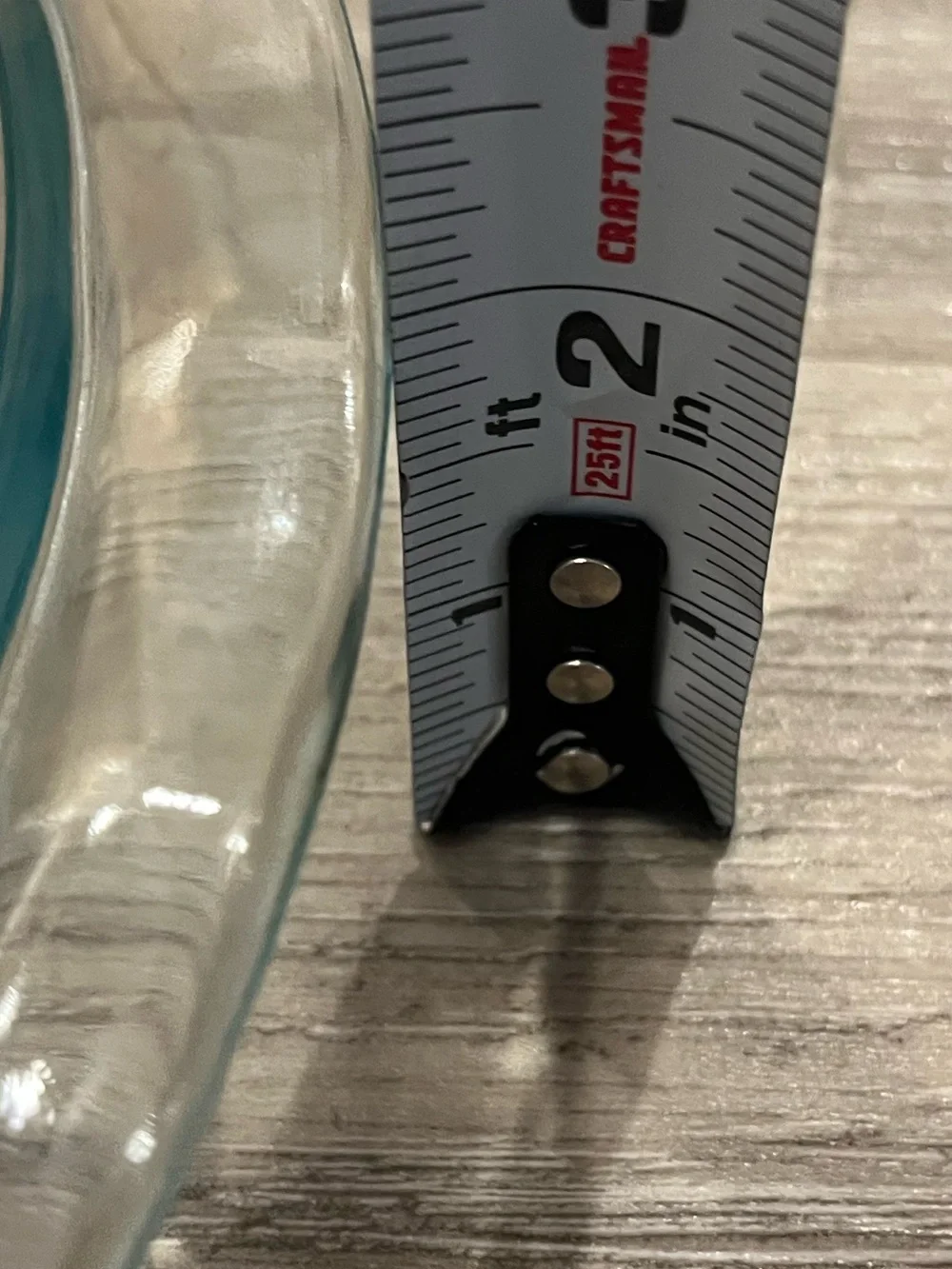 Pyrex clear glass